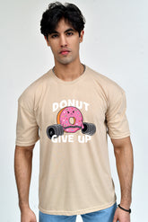 Donut Give Up Oversized Tee
